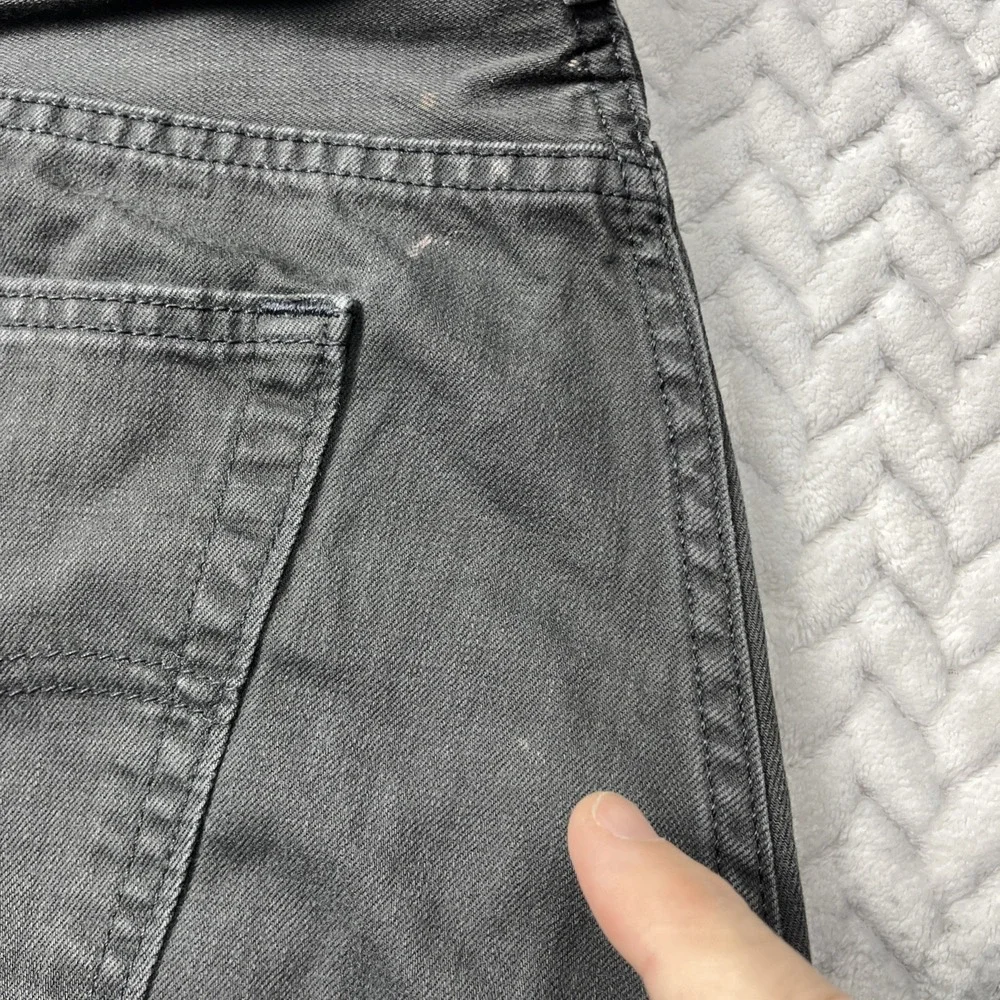 LEVIS 505 Chino Pants Mens 36x32 Gray Regular Straight Leg Jeans White Tab